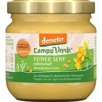 Campo Verde Campo Verde Feiner Bio-Senf, mittelscharf. 200 ml – Produktbild 1 von 1