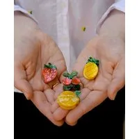 lille mus lille mus Haarklammer 'Obst' – Produktbild 2 von 8