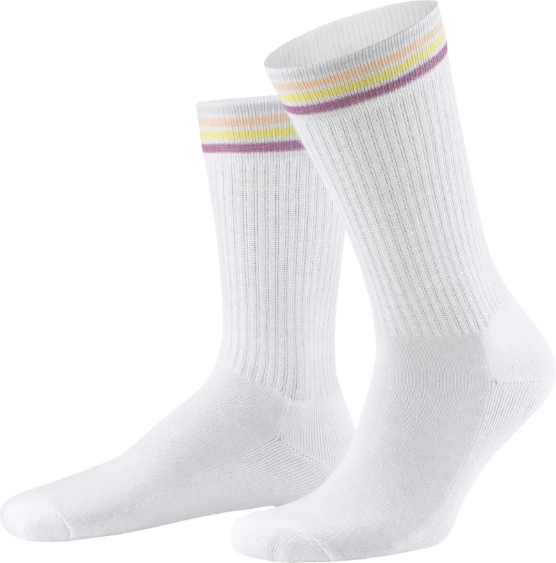 wäschepur Tennis-Socken, Weiß-gestreift, – Produktbild 3 von 3