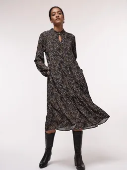 LANIUS LANIUS Maxikleid Print Jungle aus LENZING ECOVERO – Produktbild 1 von 1