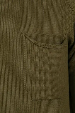 KnowledgeCotton Apparel KnowledgeCotton Apparel Sweater Olivgrün - Größe XL – Produktbild 1 von 1
