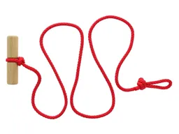 Gloco Zugseil für Rodel oder Schlitten rot Länge ca. 118 cm – Produktbild 1 von 1