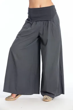 RAVENS VIEW IBIZA RAVENS VIEW IBIZA Damen vegan Hose Easy Skirt Lava Blue – Produktbild 1 von 1