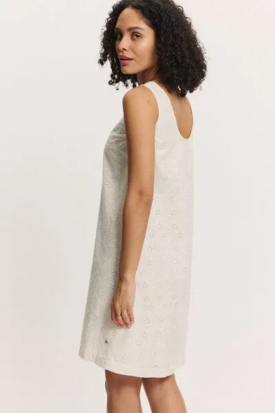 Tranquillo Tranquillo Kleid Lenii aus Bio-Baumwolle, White, – Produktbild 5 von 7