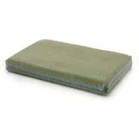 CHILL THE DOG® CHILL THE DOG® Hundematte orthopädisch & waschbar – Bio-Hanf & Kokos-Latexmatratze, Forrest green (grün) rv hellbl, – Produktbild 2 von 5