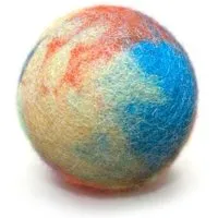 Treusinn Treusinn Hundespielball FILZY Bunt / 100% natürliche Filzwolle / Ø ca. 6 cm – Produktbild 1 von 1