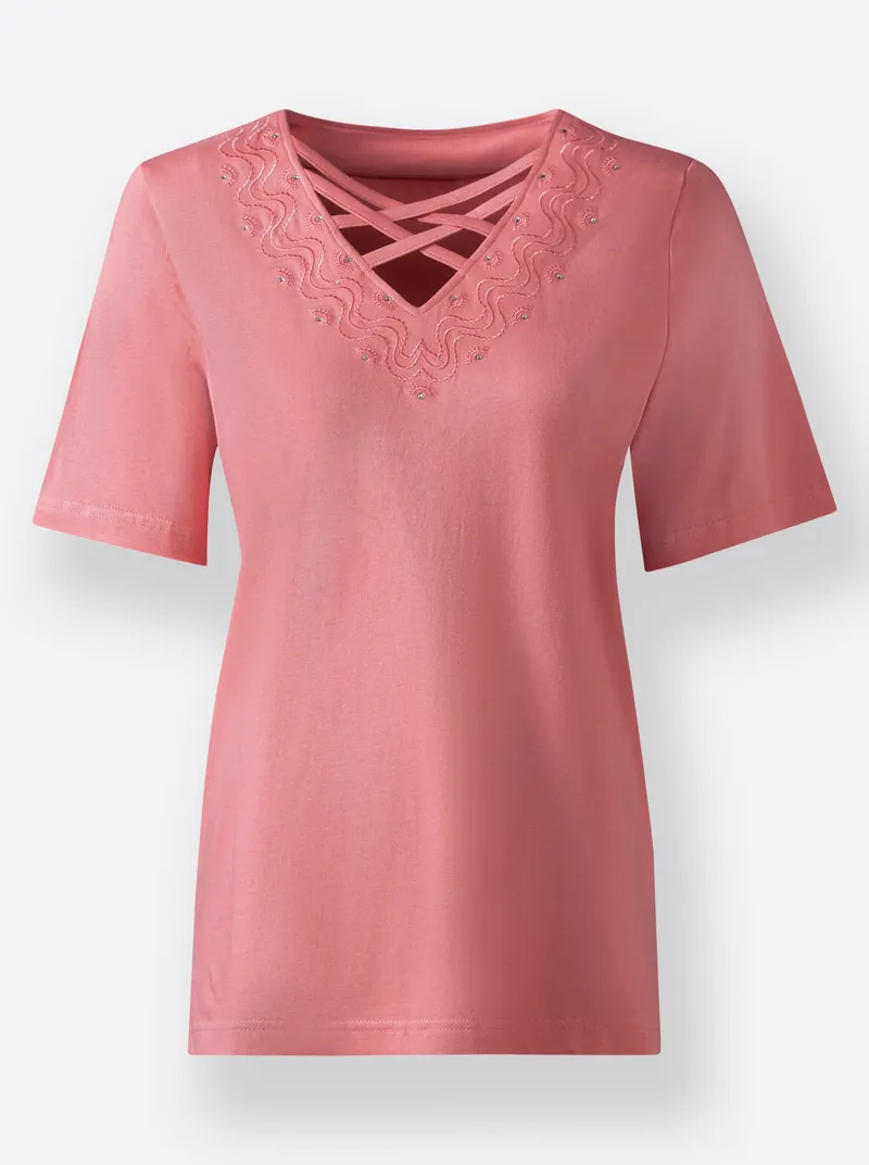 Witt Kurzarmshirt flamingo, Flamingo, – Produktbild 2 von 2