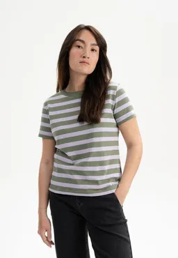 MELA T-Shirt Style KHIRA Stripes | von MELA | Fairtrade & GOTS zertifiziert – Produktbild 1 von 1