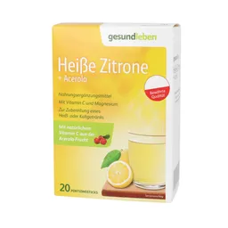 Gesund & Leben Gesund Leben heiße Zitrone+Acerola Pulver – Produktbild 1 von 1