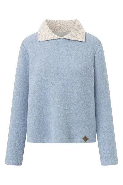Stapf Damen Pullover Nicla, Azzurro, – Produktbild 1 von 4