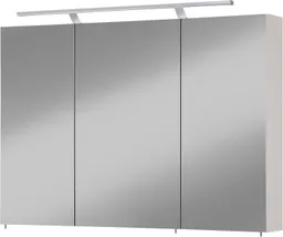 welltime Spiegelschrank Torino, Spiegelschrank, Made in Germany, B: 100 cm Solide Verarbeitung - Dieses Produkt ist in Deutschland gefertigt – Produktbild 1 von 1