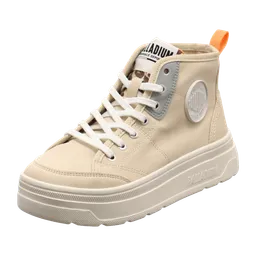 Palladium Palladium Pallasphalt Mid CVS 99136-260 M sand Canvas für Damen, beige, Größe 43 EU – Produktbild 1 von 1