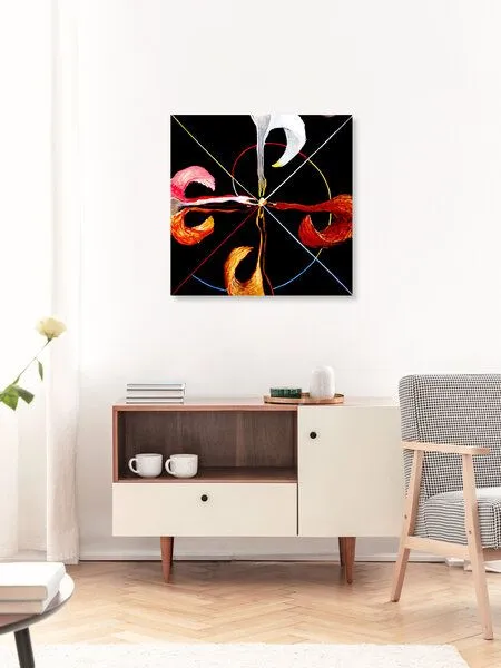 Photocircle Photocircle Poster / Leinwandbild - Hilma af Klint – The Swan No. 7 – Produktbild 3 von 4