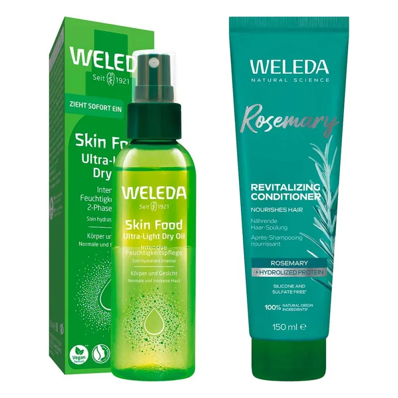 Weleda Rosmarin Conditioner & Skin Food Ultra-light Dry Oil – Produktbild 1 von 1