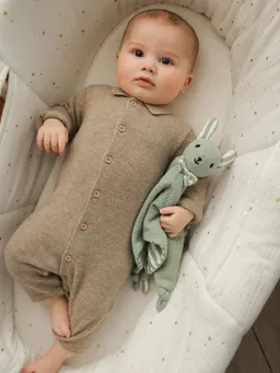 Envie De Fraise Baby Overall mit Merinowolle und Kaschmir ENVIE DE FRAISE personalisierbar – Produktbild 1 von 1