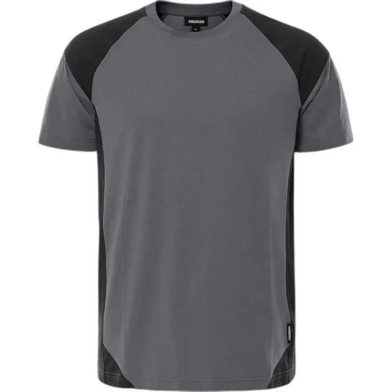 Fristads T-Shirt Fristads Heavy 7046 GTM, Gris, – Produktbild 1 von 2