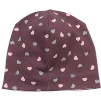 Walkiddy Kinder Beanie GOTS zertifiziert, Bio-Baumwolle, rosa, „Cute Cats“, weich & elastisch, bequem – Walkiddy – Produktbild 1 von 1