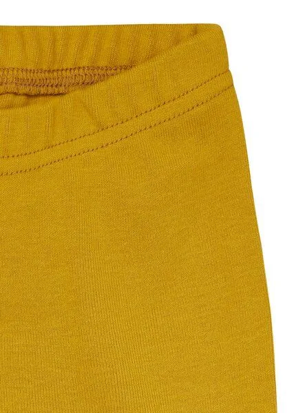 loud + proud loud + proud Babys & Kinder Weiche Feinripp Legging, GOTS-zertifiziert, Curry(gelb), – Produktbild 1 von 3