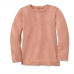 Disana Disana Kinder Strick-Pullover Uni Schurwolle kbT-Merino – Produktbild 1 von 1