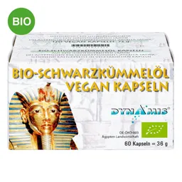 Dynamis Dynamis Ägyptisches Schwarzkümmelöl Bio vegan Kapseln – Produktbild 1 von 1