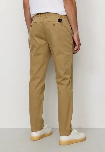 recolution Herren Chino aus Bio-Baumwoll Mix - KELP - recolution, Desert brown (braun), – Produktbild 2 von 4