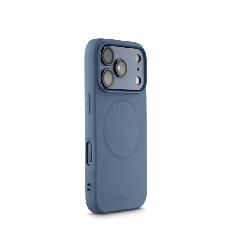 Hama Hama Handyhülle "Fantastic Feel" für iPhone 17 Pro/18 Pro, magnetisch, Blau, – Produktbild 3 von 4