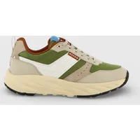 MEEKO MEEKO Herren vegan Sneaker Pongo Epsom Olive Grün, Beige, – Produktbild 1 von 1