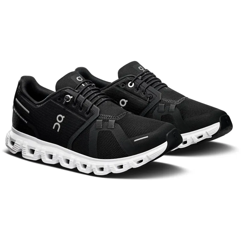 On On Cloud 6 Damen Sneaker Low, Schwarz, – Produktbild 2 von 5