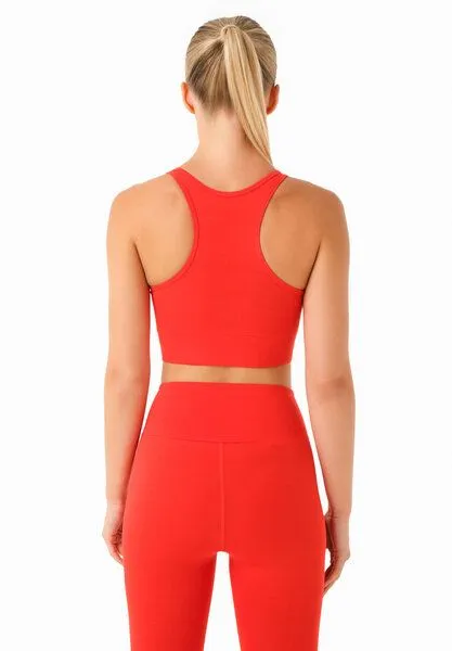 ORGANICATION ORGANICATION BIANNCA | Bralette aus Bio-Baumwolle, Red hot, – Produktbild 5 von 5