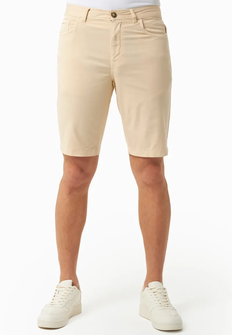 ORGANICATION ORGANICATION Herren vegan Shorts Regular Fit Beige, Beige, – Produktbild 1 von 1