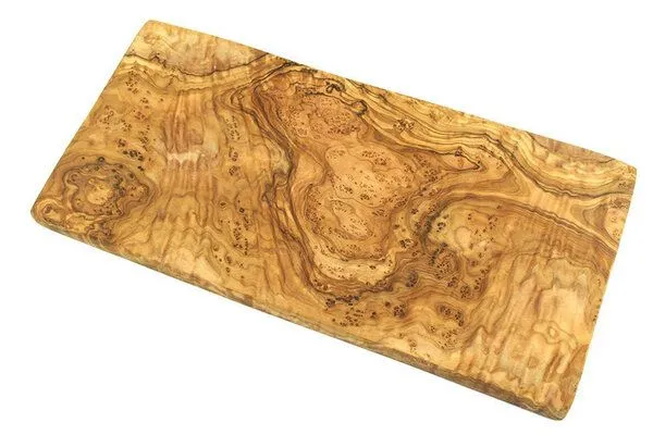 Olivenholz erleben Olivenholz erleben Frühstücksbrett ECKIG (30 x 15 cm) aus Olivenholz – Produktbild 6 von 6