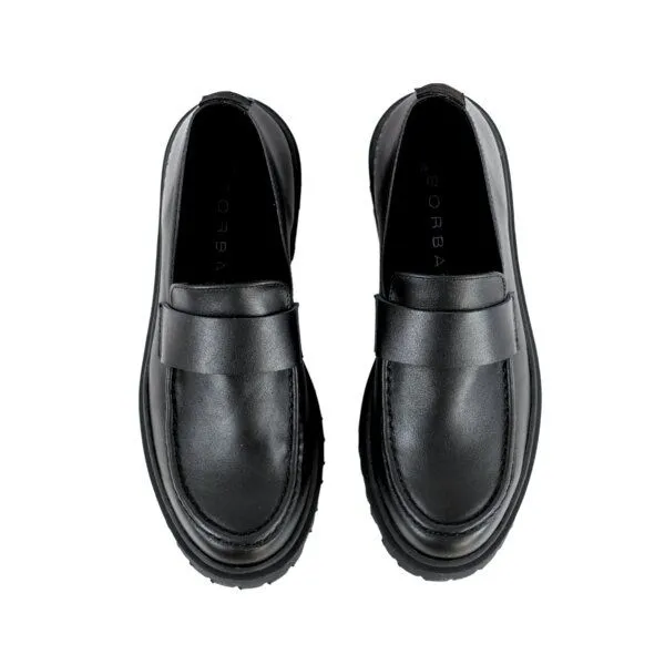 SORBAS SORBAS '86 Loafer aus Leder, Schwarz, – Produktbild 3 von 4