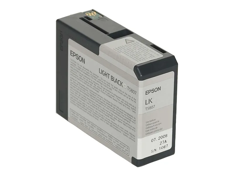 Epson Epson Tintenpatrone T5807 light-schwarz – Produktbild 1 von 1