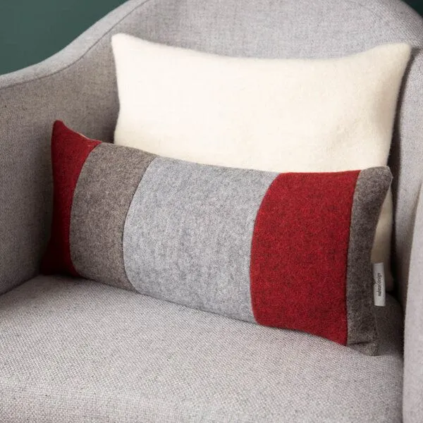 nahtur-design nahtur-design Rückenkissen mit Wollefüllung | Rückenstützkissen, No_6 (bunt), – Produktbild 1 von 4