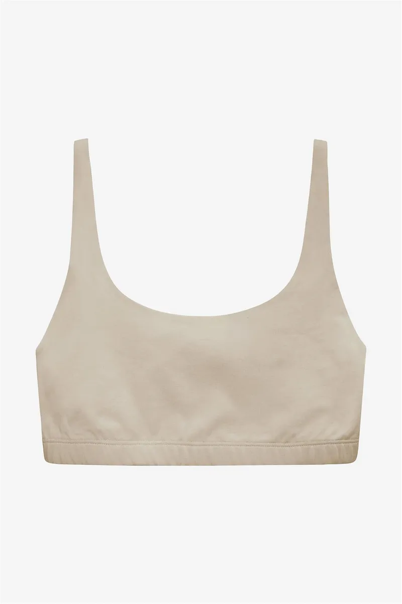 Bread & Boxers BH Modell: Soft Bra GOTS, Beige, – Produktbild 1 von 1