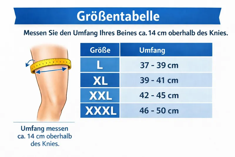 Lorey Medtec Kompressionsstrümpfe Halbschenkelstrumpf, elastischer Stützstrumpf aus Viskose, Schwarz, – Produktbild 1 von 5