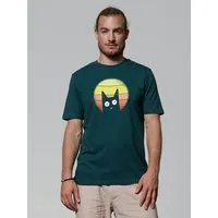 watapparel watapparel T-Shirt Unisex Sunset Cat – Produktbild 1 von 1