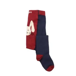 Walkiddy Walkiddy Tiny Rabbits - Rot - Tights Socks – Produktbild 1 von 1