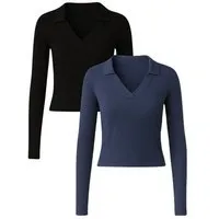 GORG GORG 2er Set Damen Bluse – Bio-Baumwolle & superweiches Modal – Produktbild 1 von 1