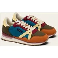 Odaje Odaje Sneaker Modell: Andree, Burgundy/khaki/brik (grün), – Produktbild 1 von 1