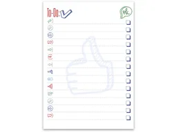 Staufen Staufen To-Do-Liste aus Recyclingpapier DIN A5, 52 Blatt, 90 g/m² – Produktbild 1 von 1