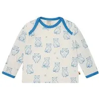 loud proud loud + proud Babys & Kinder Shirt langarm mit Druck, GOTS-zertifiziert, Azur(blau), – Produktbild 1 von 1