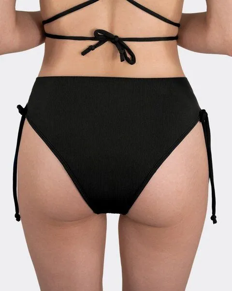 MYLILY MYLILY Perioden Bikini Hose Crinkle mit gekreuzter Schnürung – Produktbild 2 von 3