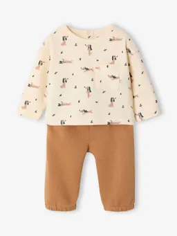 Vertbaudet Baby-Set mit Shirt und Hose – Produktbild 1 von 1