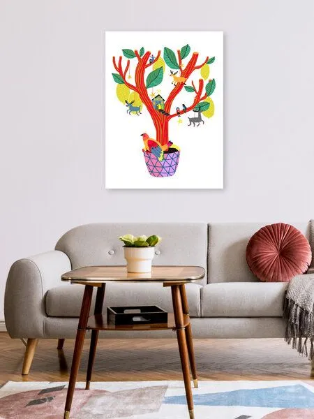 Photocircle Photocircle Poster / Leinwandbild - Lemon Tree – Produktbild 2 von 4