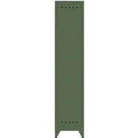 Bisley BISLEY Spind "Fern Locker" Hutboden und Kleiderstange, B38xT51xH180cm, olivgrün – Produktbild 1 von 1