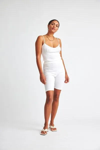 Baìge the Label Baìge the Label Biker Shorts Basia, White, – Produktbild 2 von 4