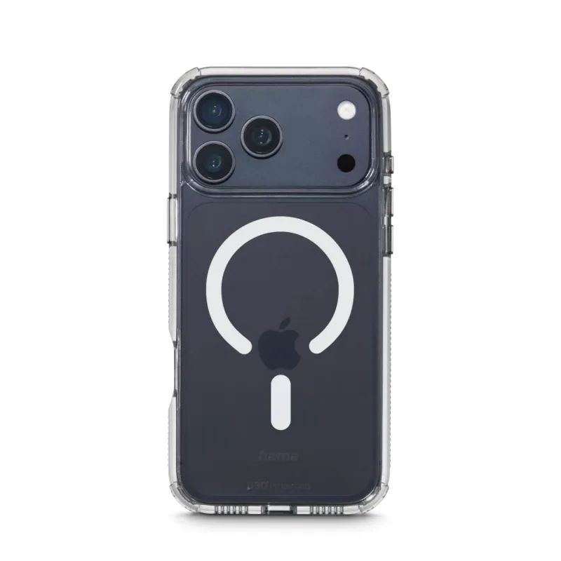 Hama Hama Handyhülle "Extreme Protect" f. iPhone 17 Pro Max, magnetisch, durchsichtig – Produktbild 1 von 5