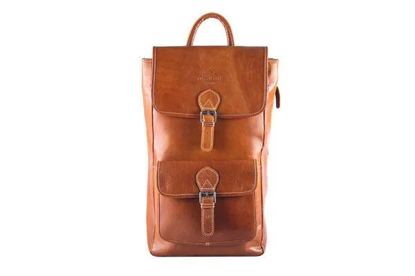 Alpenleder Alpenleder Rucksack SCRAMBLER, Cognac, – Produktbild 3 von 4