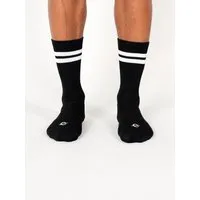 erlich textil erlich textil Andi Tennis Socken 3er Pack aus Bio-Baumwolle, made in Europe, Schwarz, – Produktbild 1 von 2